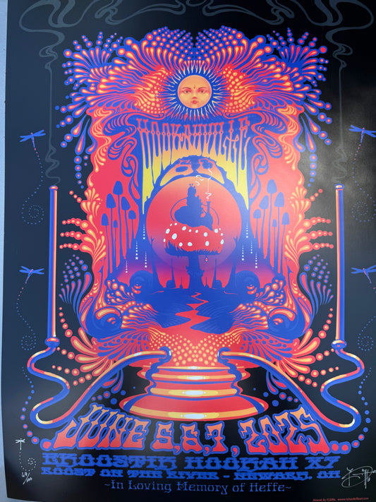 Hookahville 60 Richard Biffle Poster